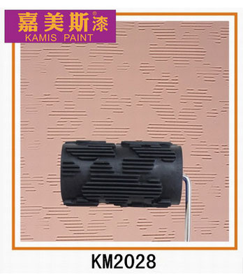 嘉美斯4寸软胶肌理滚筒